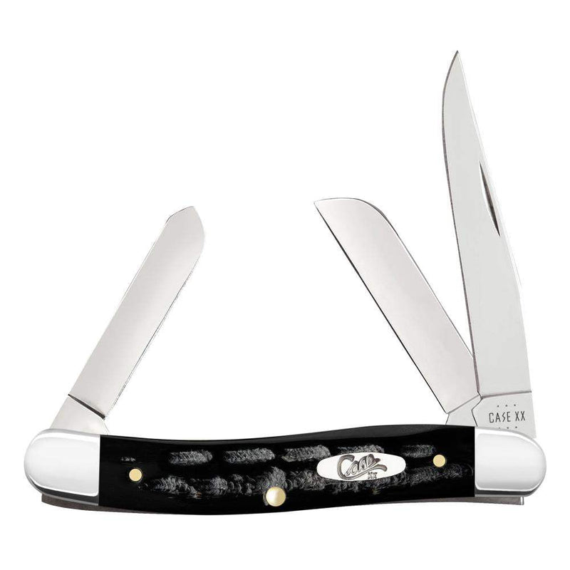 Case Jigged Buffalo Horn Medium Stockman (BH318 SS)