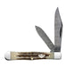 Case XX Swell Center Jack Vintage Bone Pocket Knife CA77462