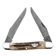 XX Muskrat Vintage Bone Pocket Knife CA77463