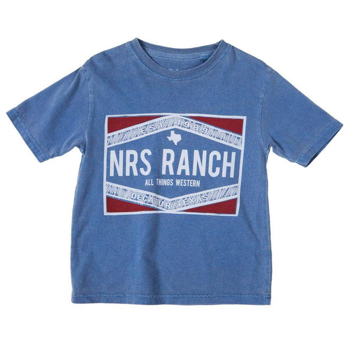 NRS Youth Ranch Est 1989 Blue Tee