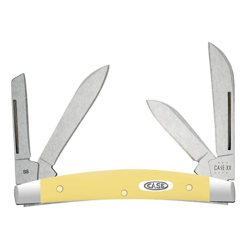 Case XX Small Congress Smooth Yellow Synthetic Pocket Knife CA81098