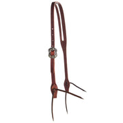 Cowperson Tack 5/8`` Cutting Cart Buckle Slot Ear Headstall