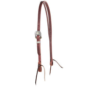 Cowperson Tack 3/4`` Wide Cross Buckle Slit Ear Headstall