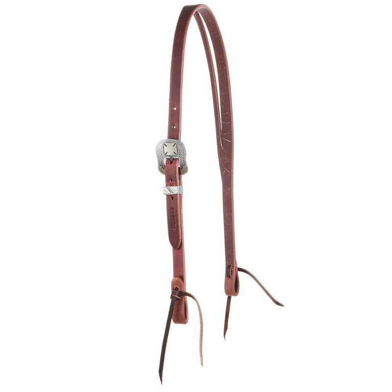 Cowperson Tack 3/4`` Wide Cross Buckle Slit Ear Headstall