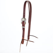 1`` Wide Cross Buckle Slit Ear Headstall