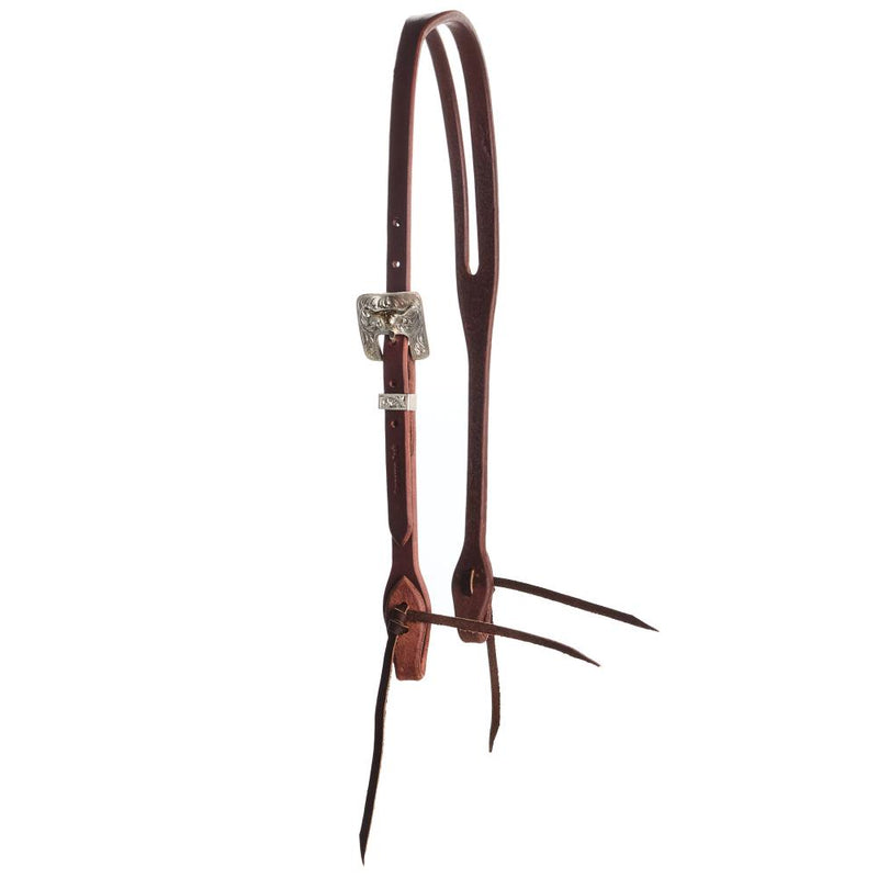5/8" Square Steel Heel Buckle Slot Ear Headstall