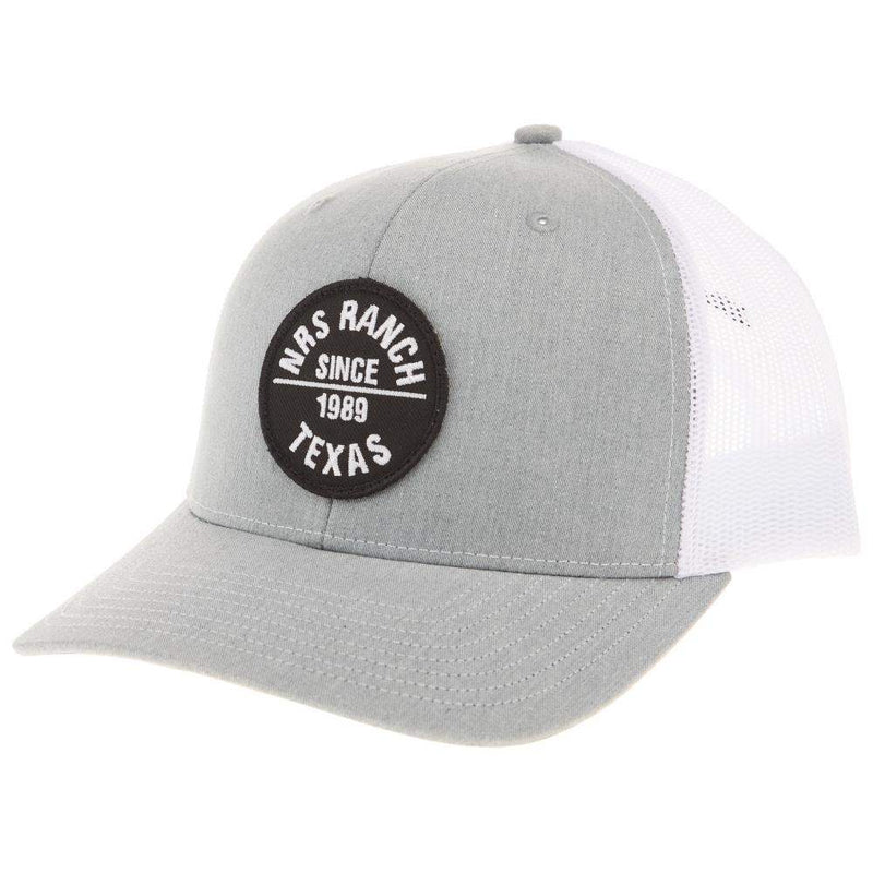Ranch Since 1989 Grey and White Cap