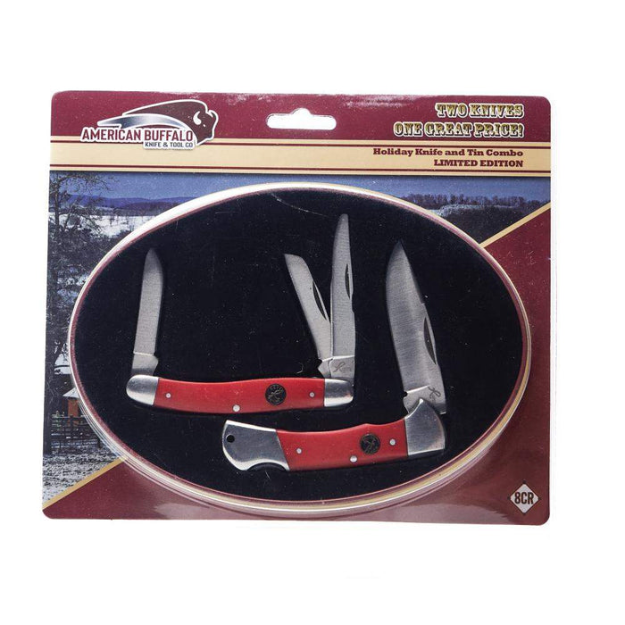 Roper Knives ABKT Holiday Knife and Tin Combo