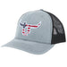 Teamroper Grey and Black Flag Logo Cap