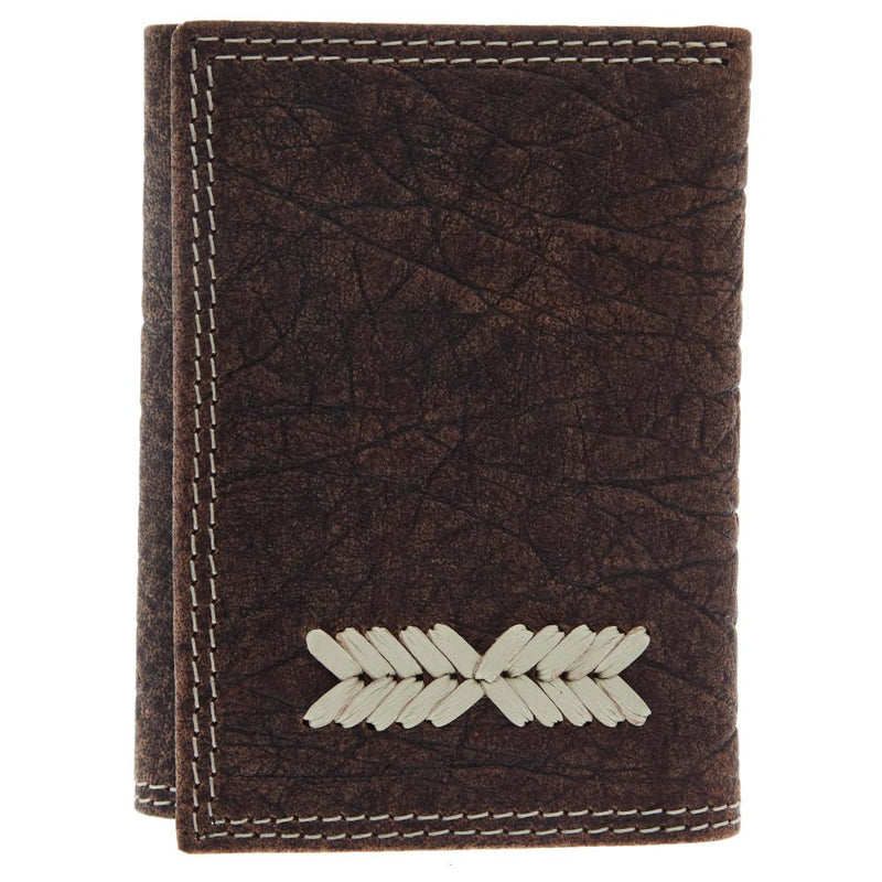Roper Arrow Stitch Trifold Wallet