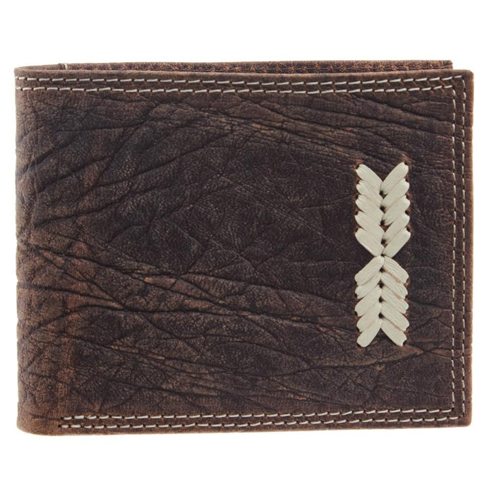 Roper Arrow Stitch Passcase Wallet