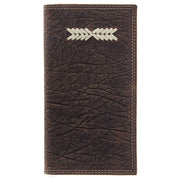 Roper Arrow Stitch Checkbook