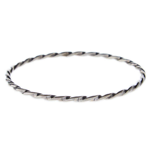 Sterling Twisted Bangle