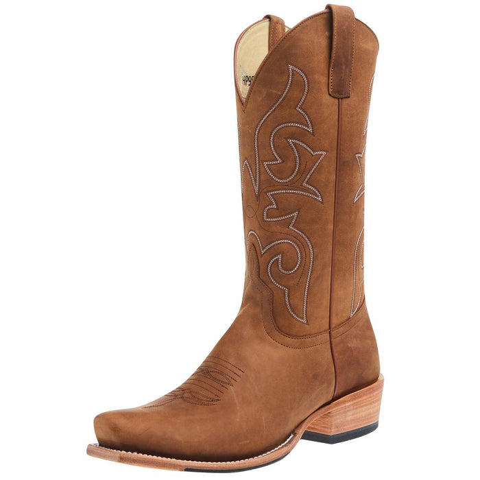 Horsepower Boots Men`s Marlboro Crazyhorse Vamp 13 In Top Cowboy Boot