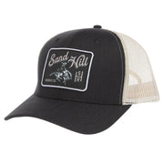 Brown and Tan Mesh Back Cap
