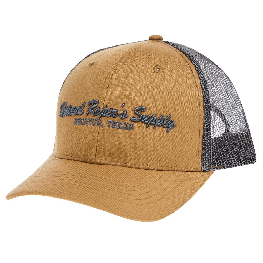 NRS National Ropers Supply Gold and Silver Cap