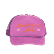 Purple & Pink Foam Cap