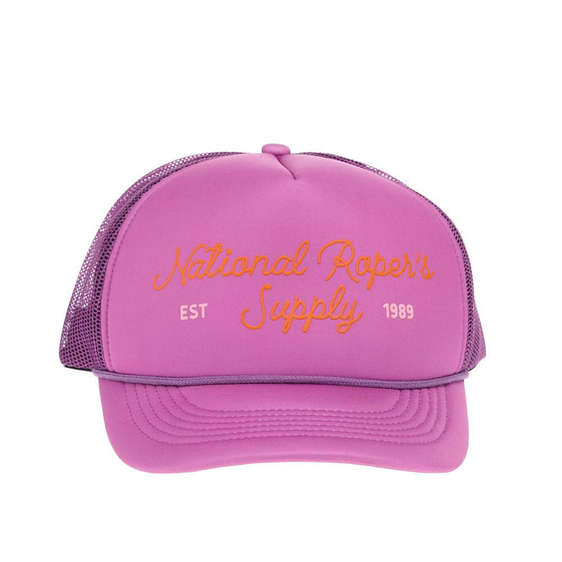 Purple & Pink Foam Cap