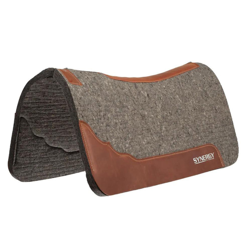 Synergy 1in Charcoal Felt Saddle Pad