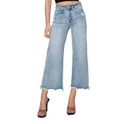 Women's Light Wash Flare Jeans