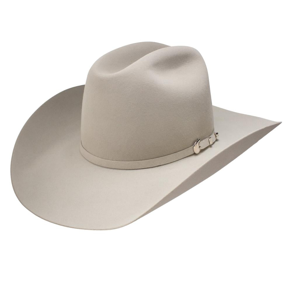 Resistol 6X Midnight Silverbelly 4 1/4 in. Brim RB Precreased Felt Hat