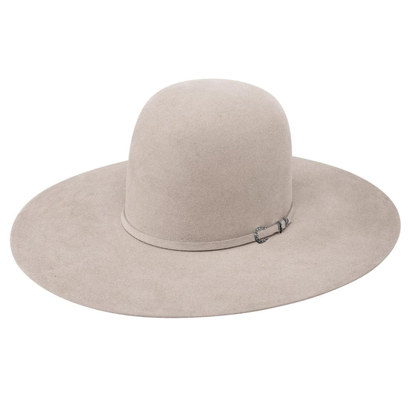 30X Silver Belly Rough N Ready 5 in Brim Open Crown Felt Hat