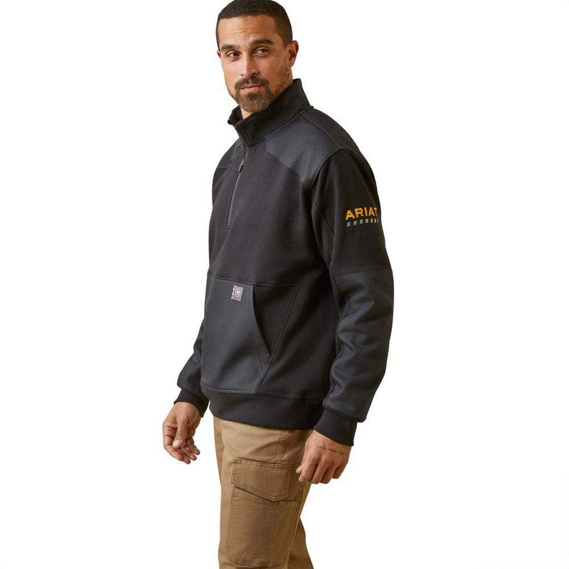 Men's Rebar Workman DuraCanvas 1/4 Zip Sweatshirt