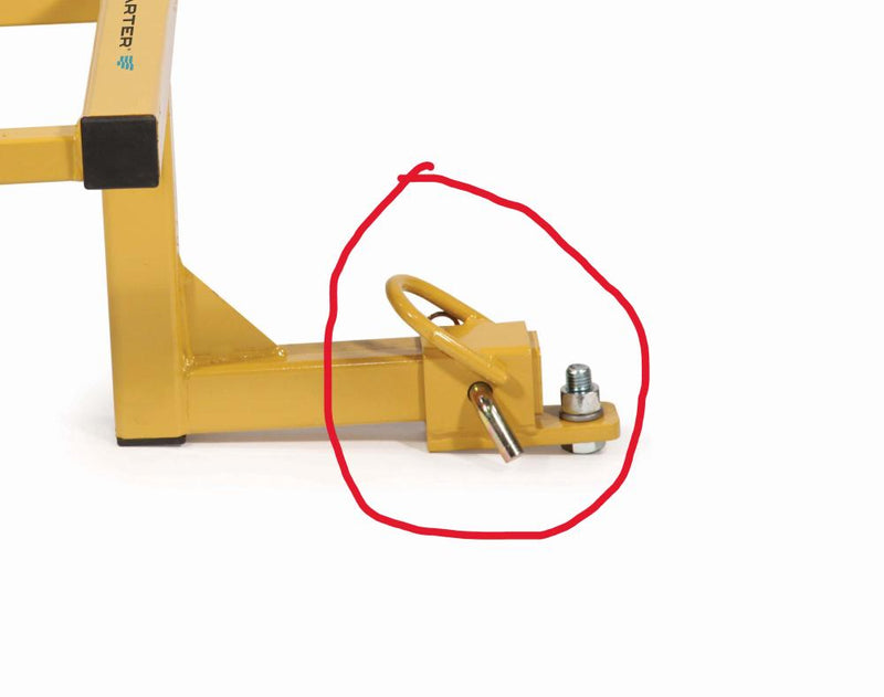 ATV Wire Unroller Hitch Adaptor