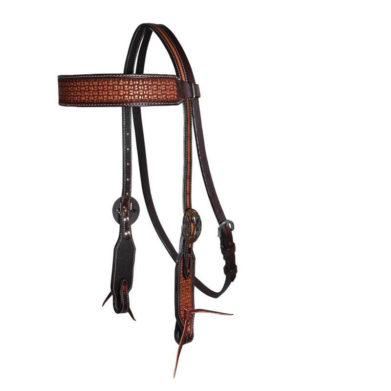 Block Basket Browband Headstall