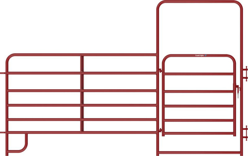 8ft American Panel with 4ft Walk-Thru