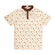 Men's Bronc Rider Cream Polo