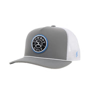 Grey and White Cowboy Golf Cap