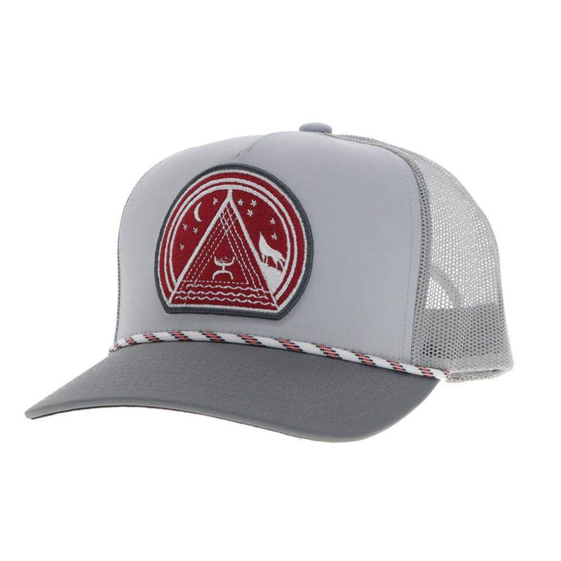 Hooey Grey and Red Music Cap