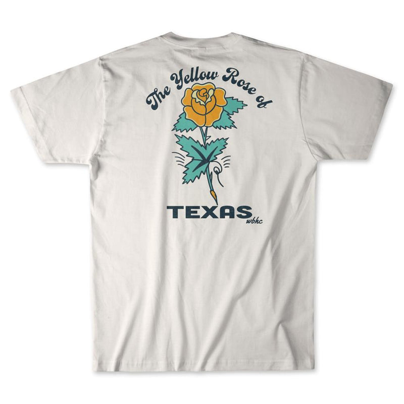 Mens Yellow Rose Tee