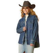 Womens Denim Shirt Jacket