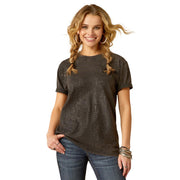 Ariat Womens Later Gator Black Top