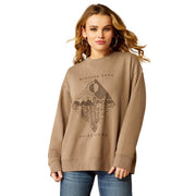 Ariat Womens Western Days Oversized Sweatshirt