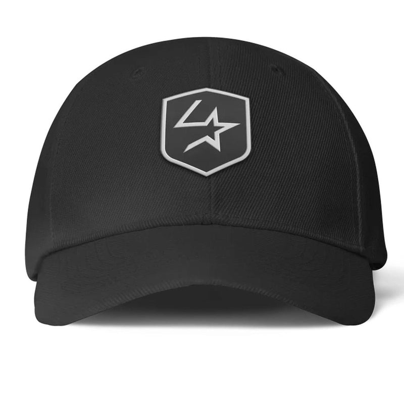 Black PVC Shield Cap
