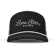 Black and White Script Logo Cap