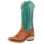 Men`s Ride Ready Honey Bison Vamp 13in Green Super Oil Top