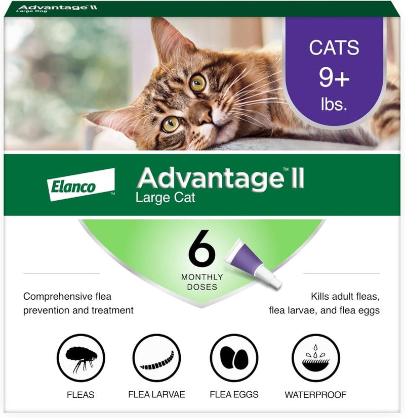 Advantage II Topical for Cats Over 9 lb