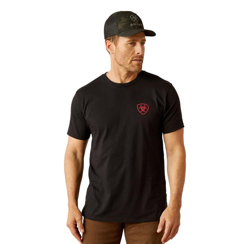 Men's Farm Raised Black Tee