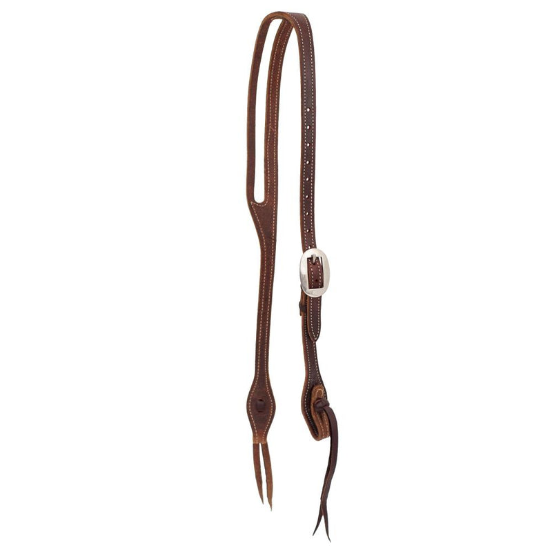 Oval Ear 5/8 Chocolate Headstall