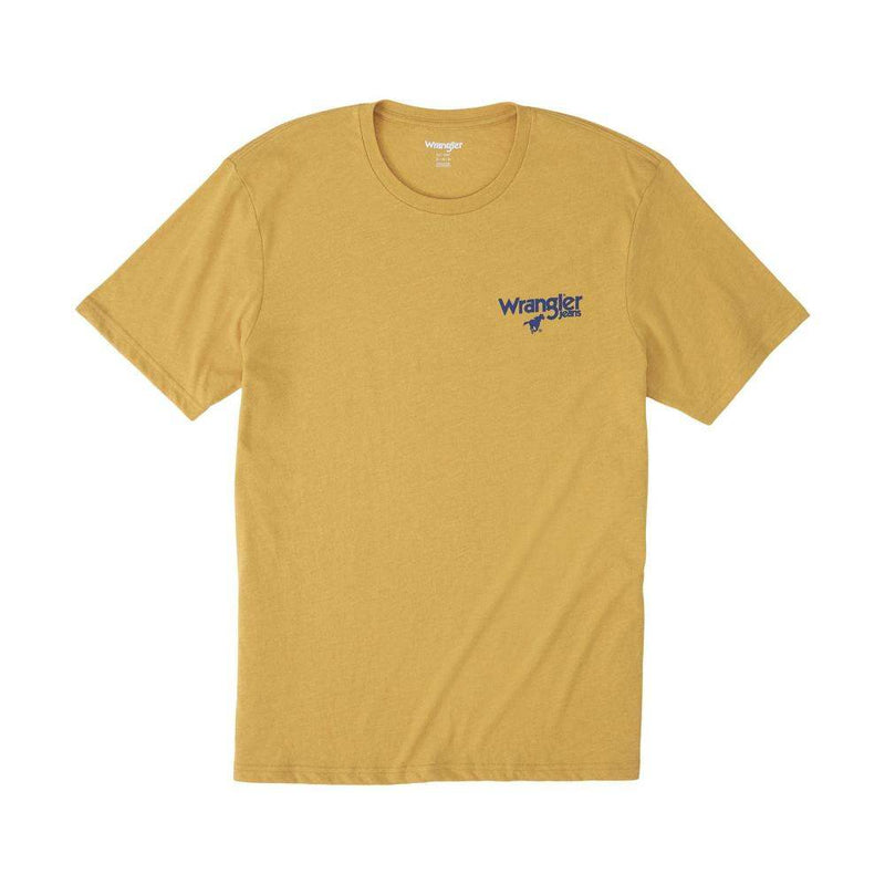 Men's ATG Logo Pale Gold Tee