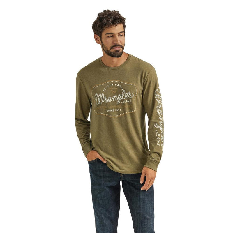 Men's Graphite Long Sleeve Tee