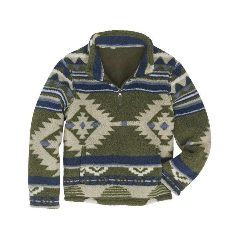 Boy's Alpine 1/4 Zip Sherpa Pullover