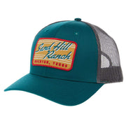 Teal and Grey Cap