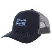 National Ropers Supply Applique Patch Navy and Charcoal Cap