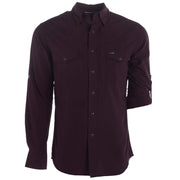 Men's Plum Performance Snap Shirt