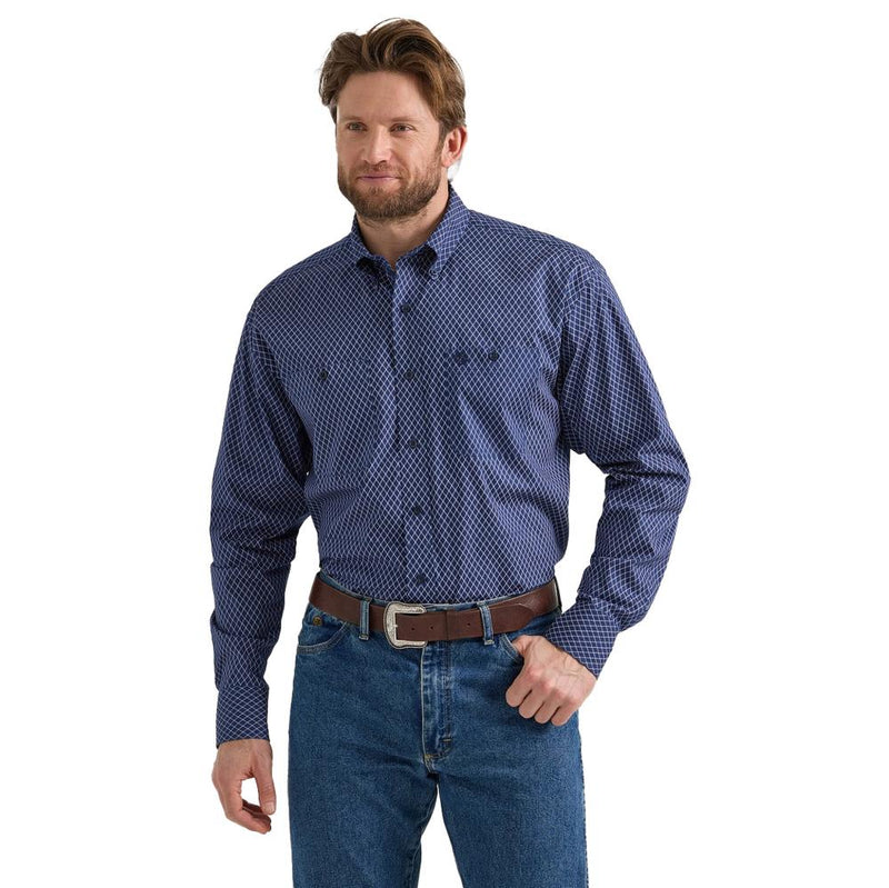 Men's George Strait Long Sleeve Button Down